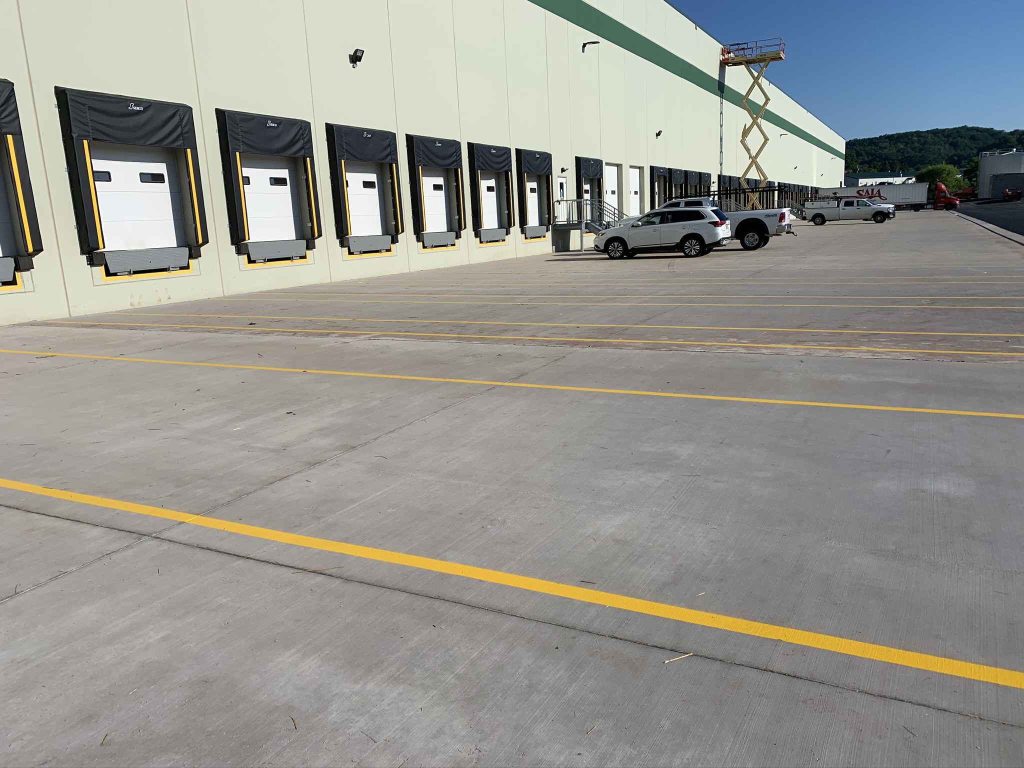 FRC Parking Lot and Loading Dock